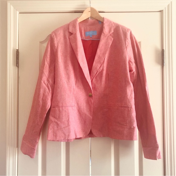 NWOT Draper James | RSVP Red Blazer - Picture 3 of 8